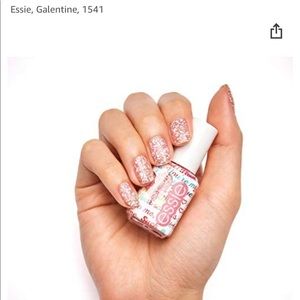 👗 NEW Essie Glalentine Nail Polish Special Edition Pink Glitter